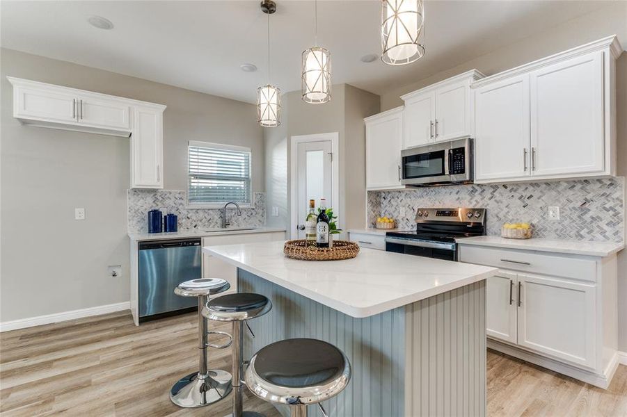 Furnished interior view inside a new home in , Fort Worth (Image 14).