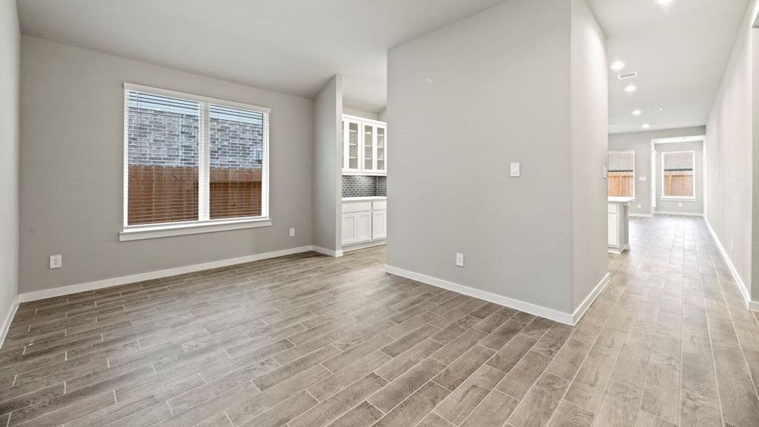 Representative unfurnished interior of a home built from the Colby by D.R. Horton in Westland Ranch 50' Homesites, League City (Image 9).