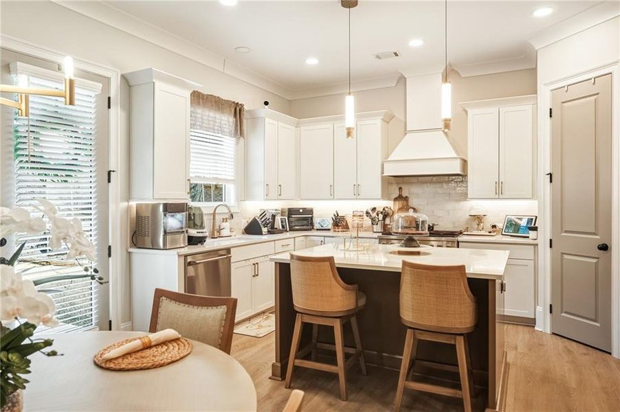 Furnished interior view inside a new home in , Marietta (Image 28).