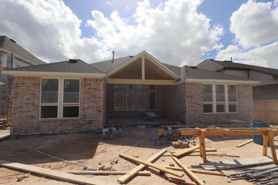 In-progress construction of a new home in Dunham Pointe, Cypress, TX (Image 30). In-progress construction of a new home in Dunham Pointe, Cypress, TX (Image 30).