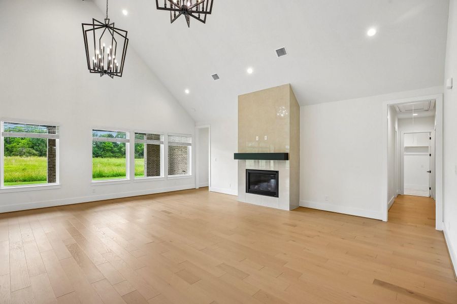 Spacious, unfurnished interior of a new home in Homestead Hill, New Waverly (Image 37).