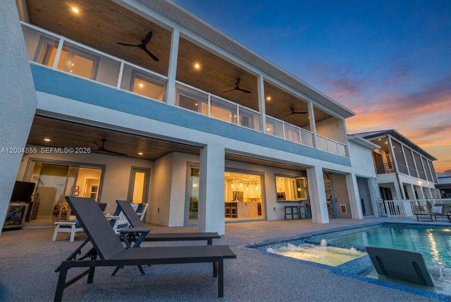 Exterior details and patio area of a home in , Cape Coral (Image 3).