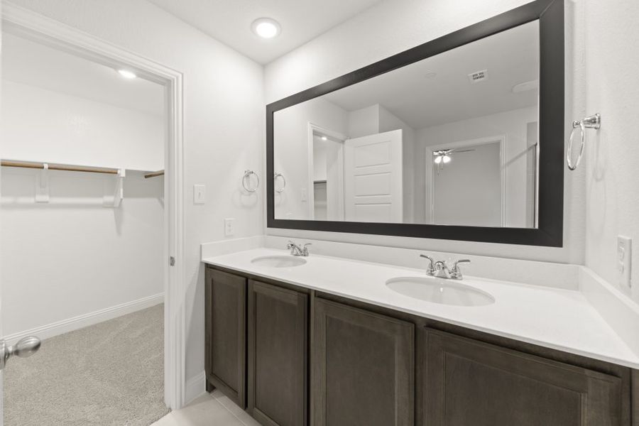 Front exterior of a new home in Sereno Oaks at Buckner Terrace, Dallas, TX, highlighting curb appeal (Image 22).