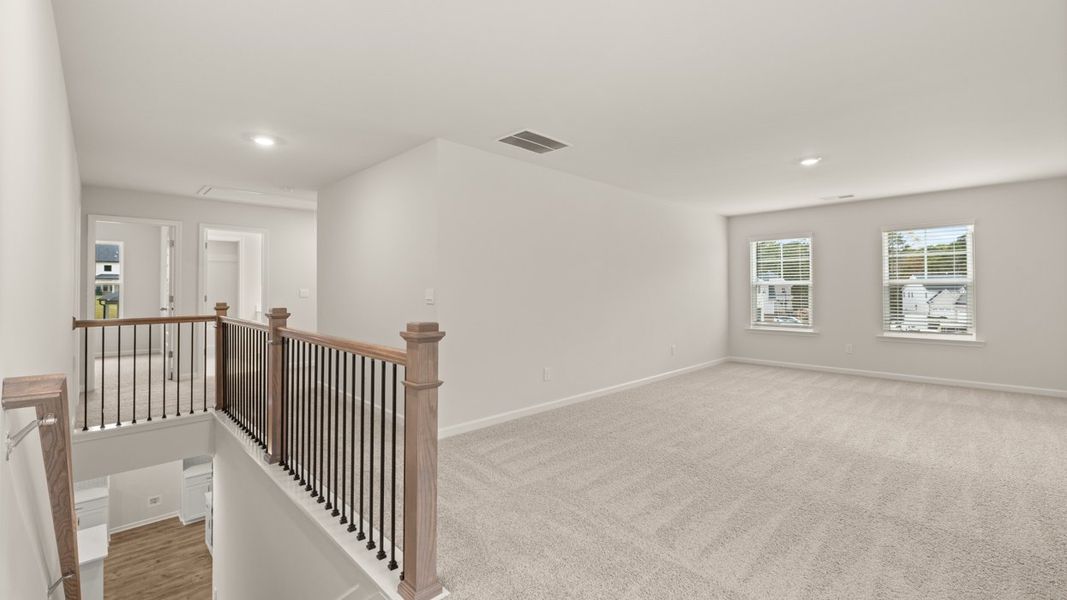 Representative unfurnished interior of a home built from the Summit by D.R. Horton in The Gates at Pates Creek, Hampton (Image 25).