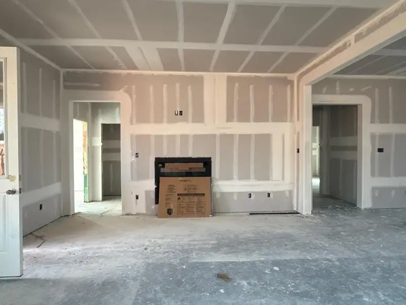 In-progress construction of a new home in Morningstar, Aledo, TX (Image 4).