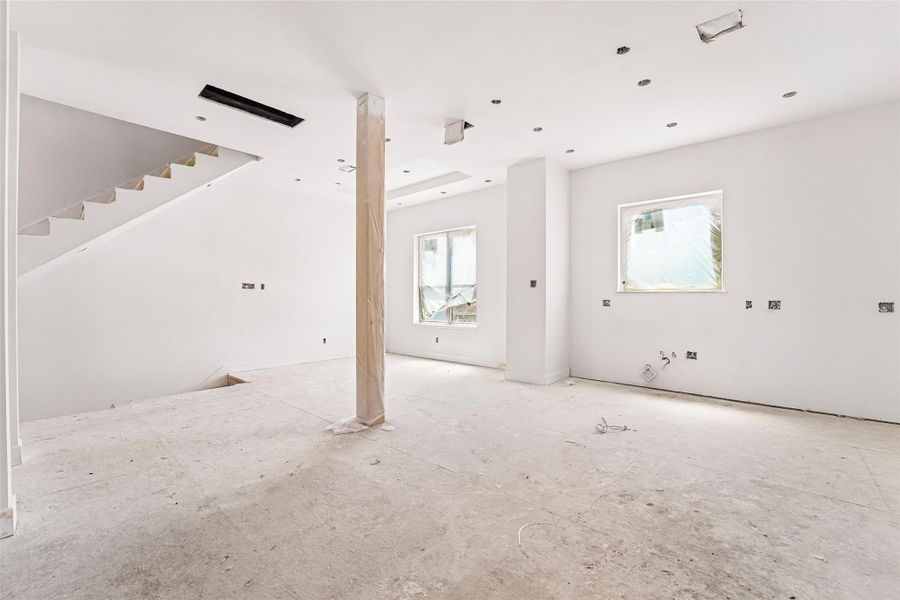 In-progress construction of a new home in , Houston, TX (Image 26).