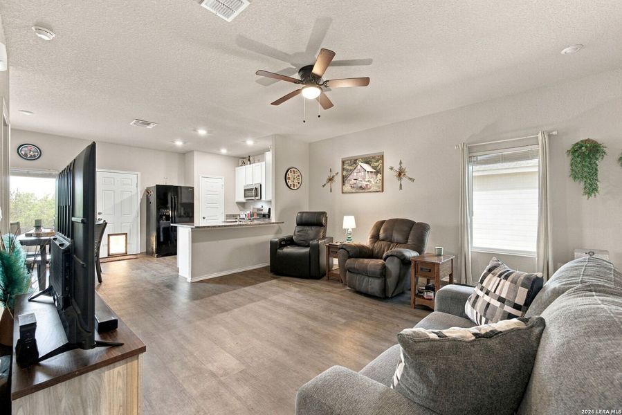 Furnished interior view inside a new home in , Lytle (Image 7).
