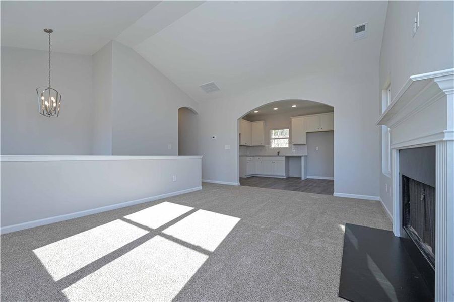 Spacious, unfurnished interior of a new home in , Villa Rica (Image 11). Spacious, unfurnished interior of a new home in , Villa Rica (Image 11).