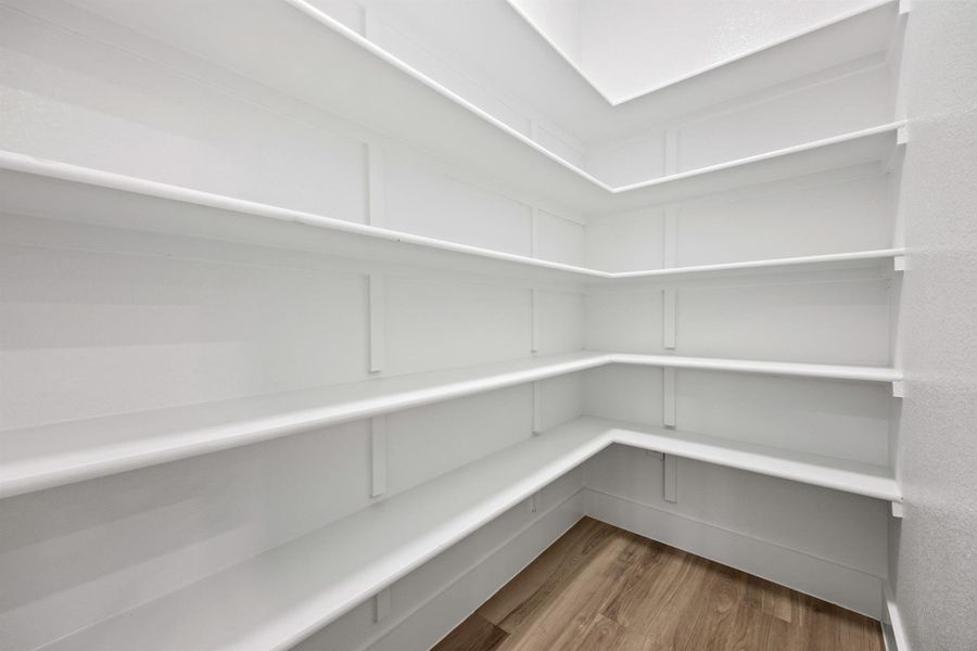 View of storage area