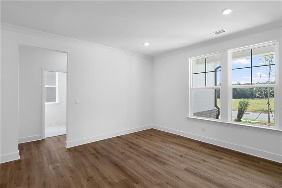 Spacious, unfurnished interior of a new home in Twelve Parks 55+, Sharpsburg (Image 16). Spacious, unfurnished interior of a new home in Twelve Parks 55+, Sharpsburg (Image 16).