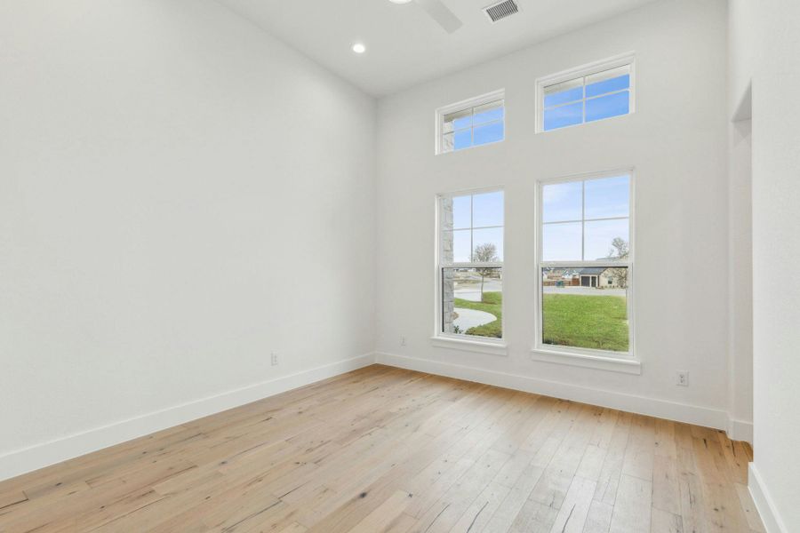 Representative unfurnished interior of a home built from the Custom 3580 by Kindred Homes in The Vines, Haslet (Image 22). Representative unfurnished interior of a home built from the Custom 3580 by Kindred Homes in The Vines, Haslet (Image 22).