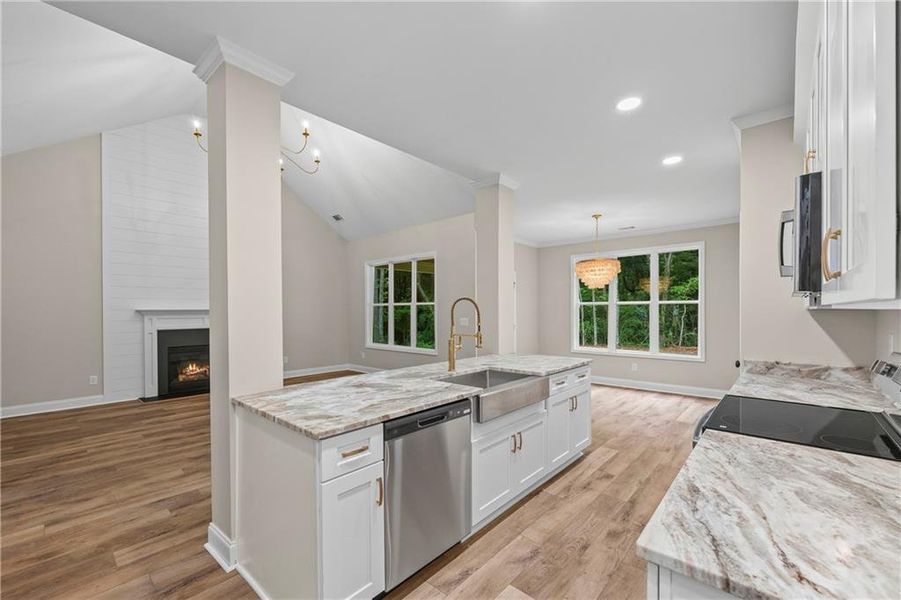 Furnished interior view inside a new home in , Nicholson (Image 14).