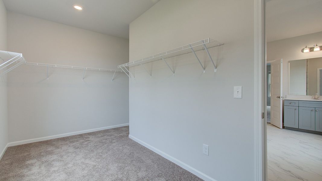 Representative furnished interior of a home built from the Henry II by DRB Homes in Grandview at Millers Mill, Stockbridge (Image 24).