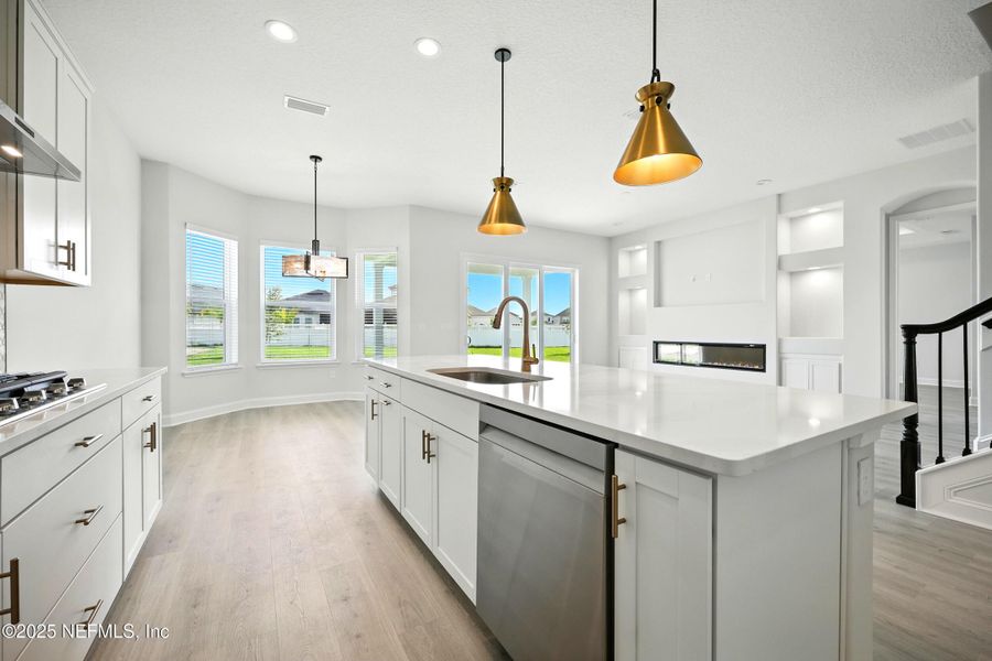 Furnished interior view inside a new home in Silver Landing At Silverleaf, St. Augustine (Image 9).