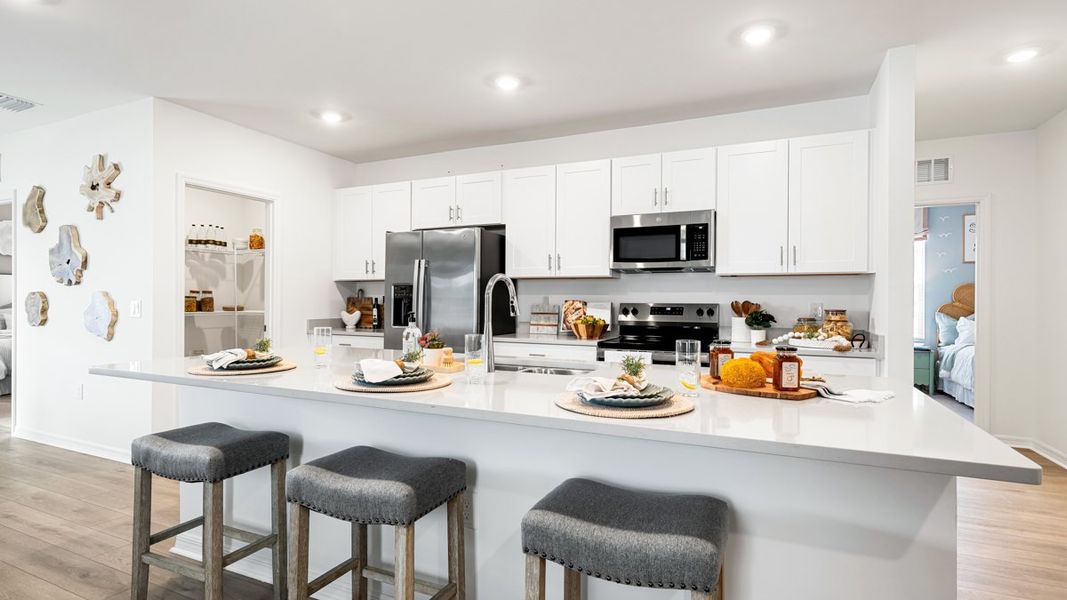 Furnished interior view inside a new home in Solena, North Fort Myers (Image 3). Furnished interior view inside a new home in Solena, North Fort Myers (Image 3).