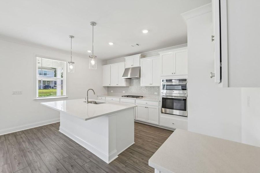 Furnished interior view inside a new home in Auburn Glen, Dacula (Image 8).