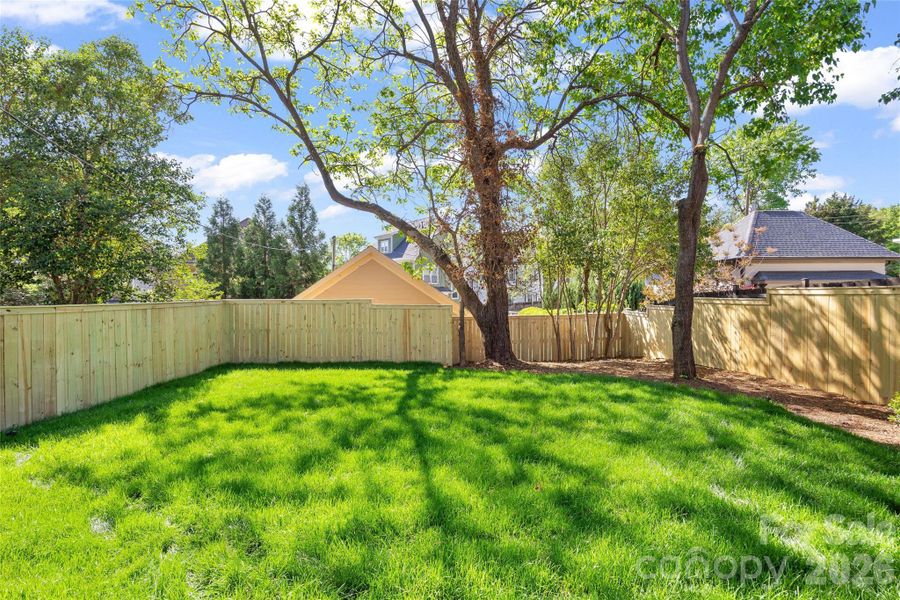 Exterior details and patio area of a home in , Charlotte (Image 32).