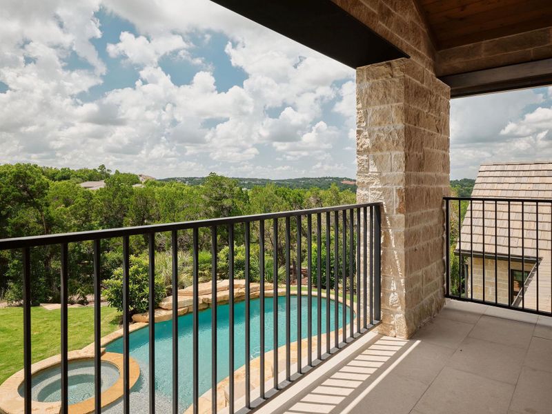 Exterior details and patio area of a home in , Austin (Image 4).