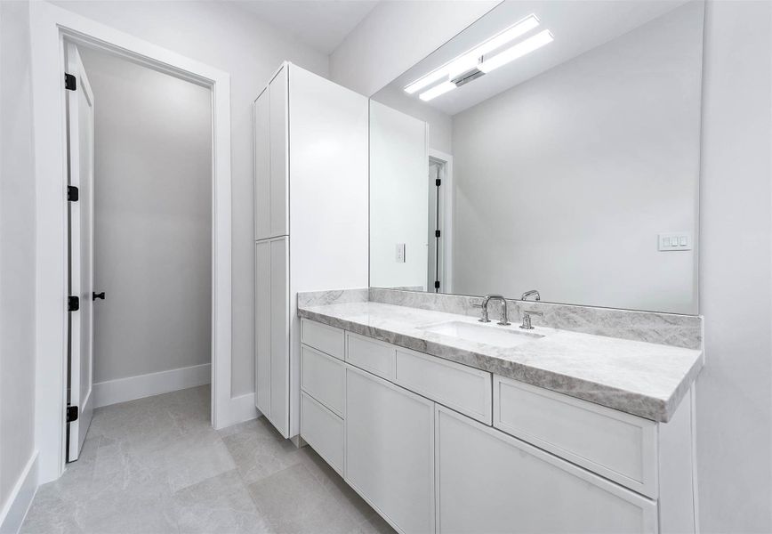 Furnished interior view inside a new home in , Houston (Image 15).