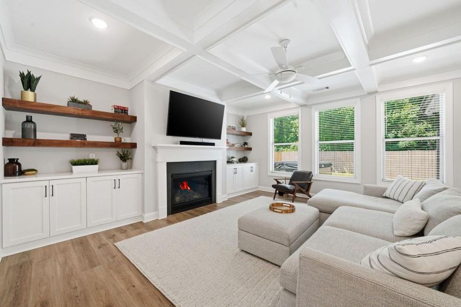 Furnished interior view inside a new home in , Tucker (Image 13).