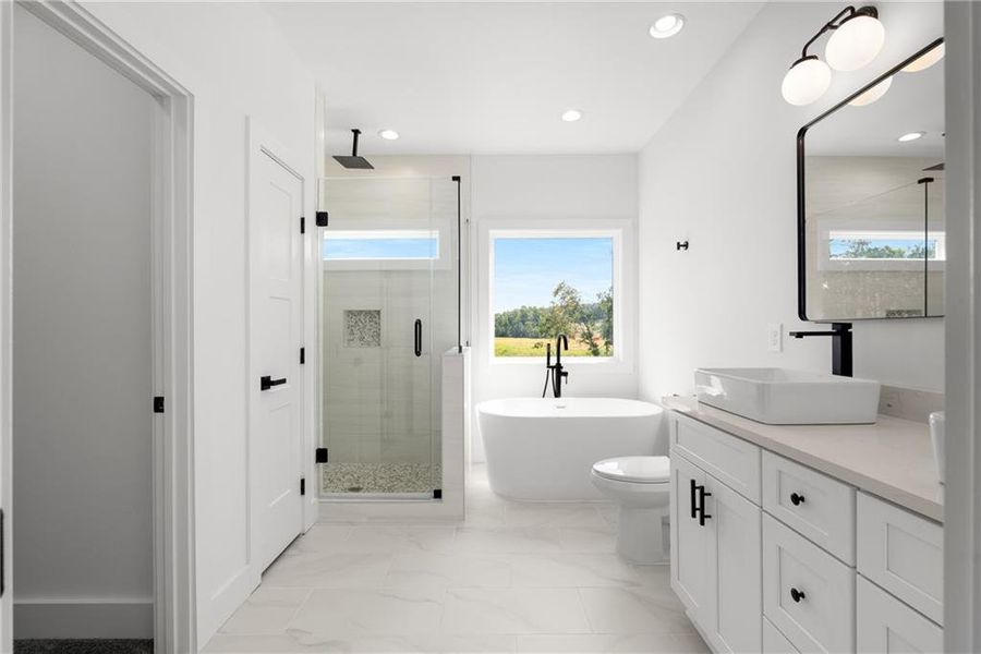 Furnished interior view inside a new home in , Jefferson (Image 5).