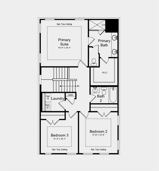 2D floor plan layout of this home in Rosewood Farm, Lawrenceville, GA (Image 3). 2D floor plan layout of this home in Rosewood Farm, Lawrenceville, GA (Image 3).
