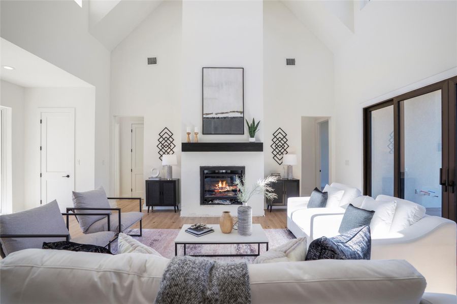 Furnished interior view inside a new home in , Bryan (Image 10). Furnished interior view inside a new home in , Bryan (Image 10).