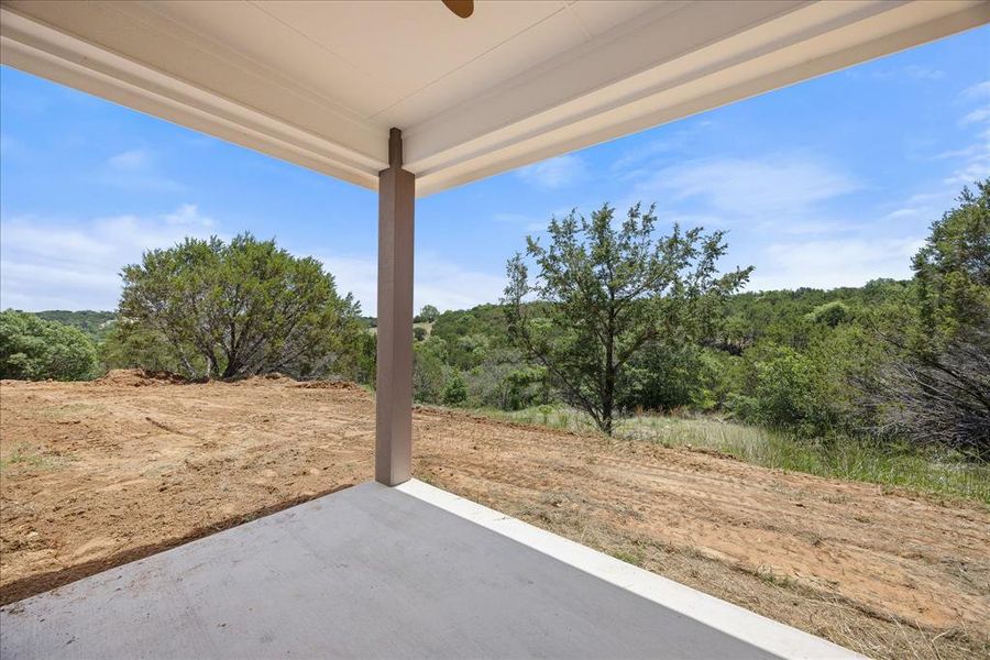 Exterior details and patio area of a home in , Bluff Dale (Image 23).