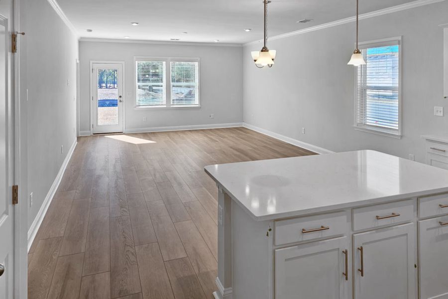 Spacious, unfurnished interior of a new home in Solserra, Shallotte (Image 10).