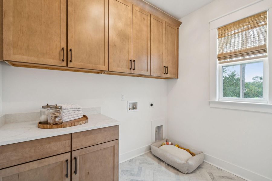 Furnished interior view inside a new home in Central Park, Charleston (Image 18). Furnished interior view inside a new home in Central Park, Charleston (Image 18).