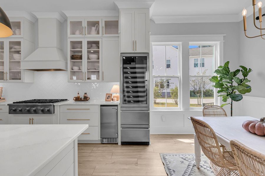 Furnished interior view inside a new home in Carolina Park: Riverside, Mount Pleasant (Image 3). Furnished interior view inside a new home in Carolina Park: Riverside, Mount Pleasant (Image 3).