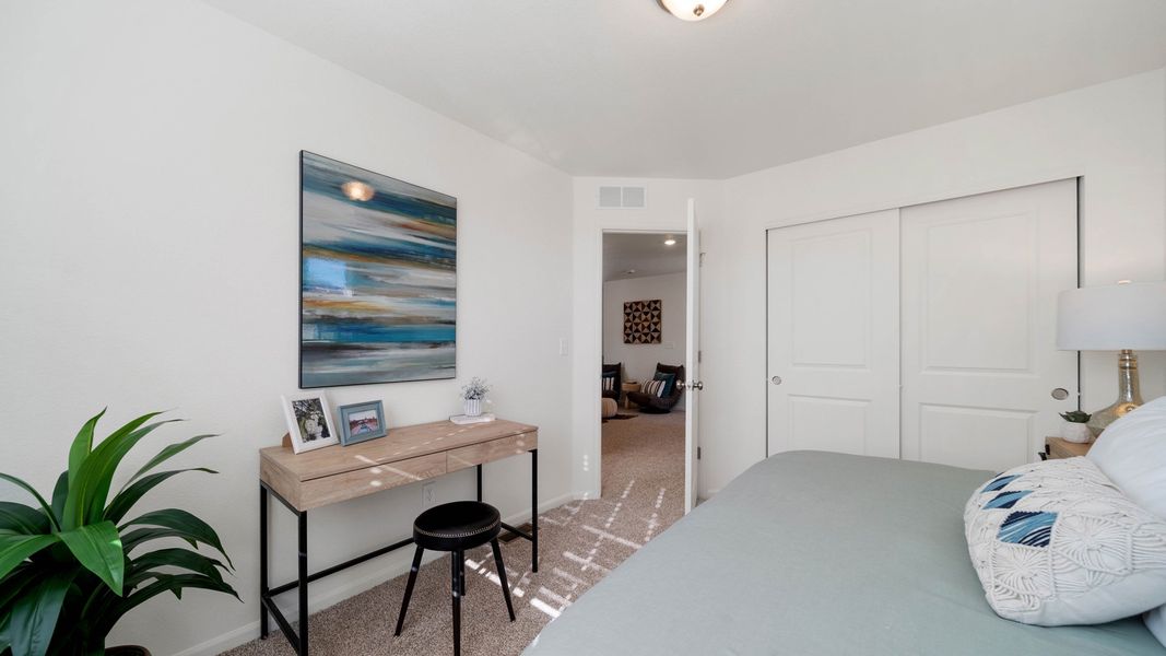 Furnished interior view inside a new home in Green Valley Ranch, Aurora (Image 19).