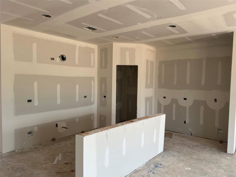In-progress construction of a new home in Colony at Pinehurst, Pinehurst, TX (Image 5).