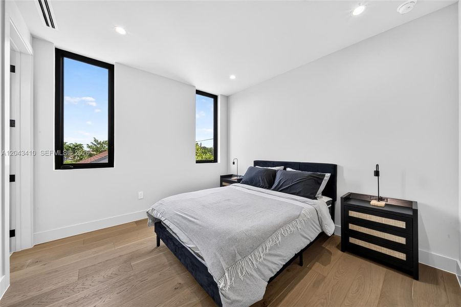 Furnished interior view inside a new home in , Miami (Image 9).