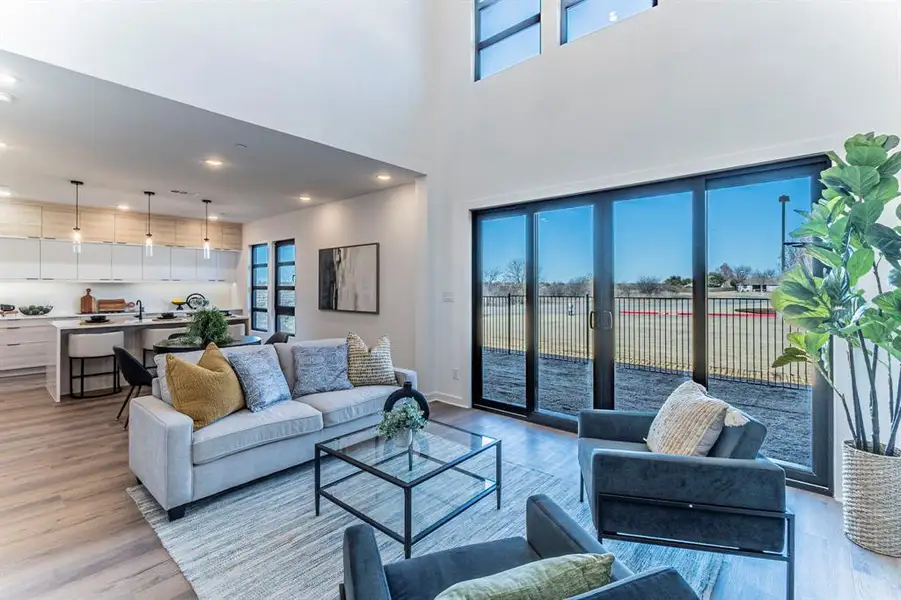 Furnished interior view inside a new home in , Wylie (Image 15).