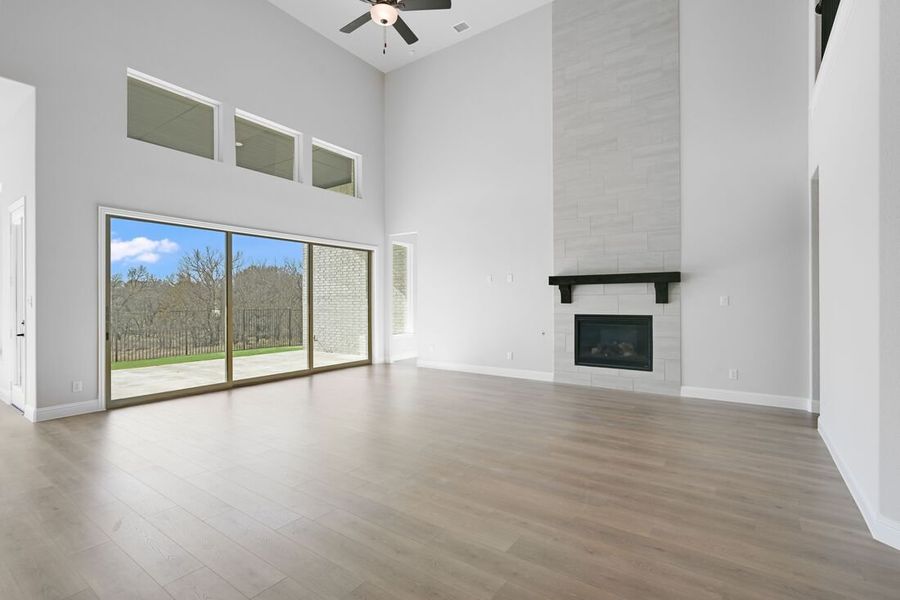 Representative unfurnished interior of a home built from the Victoria by Taylor Morrison in The Ranch at Uptown Celina, Celina (Image 13).