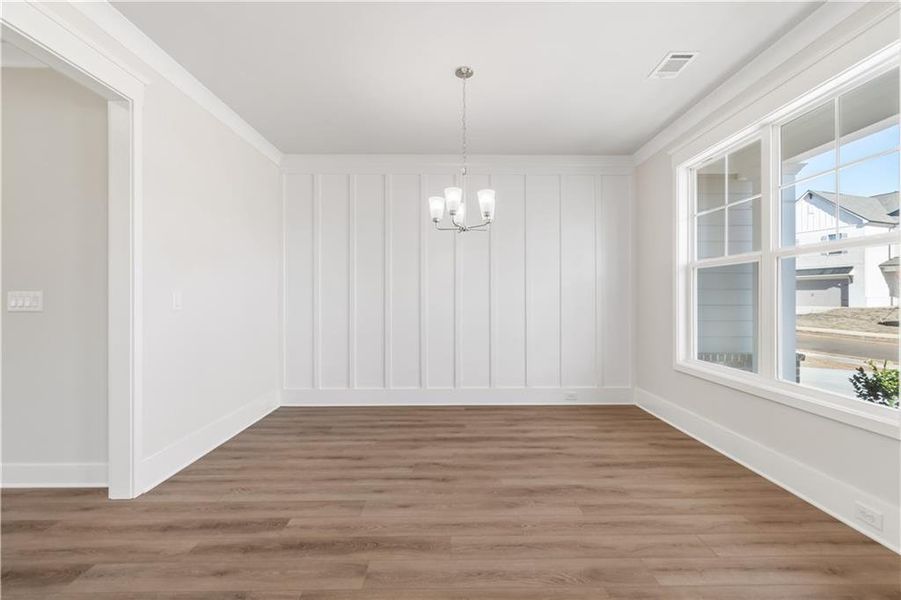 Spacious, unfurnished interior of a new home in Rosewood Lake Estates, Hoschton (Image 93).