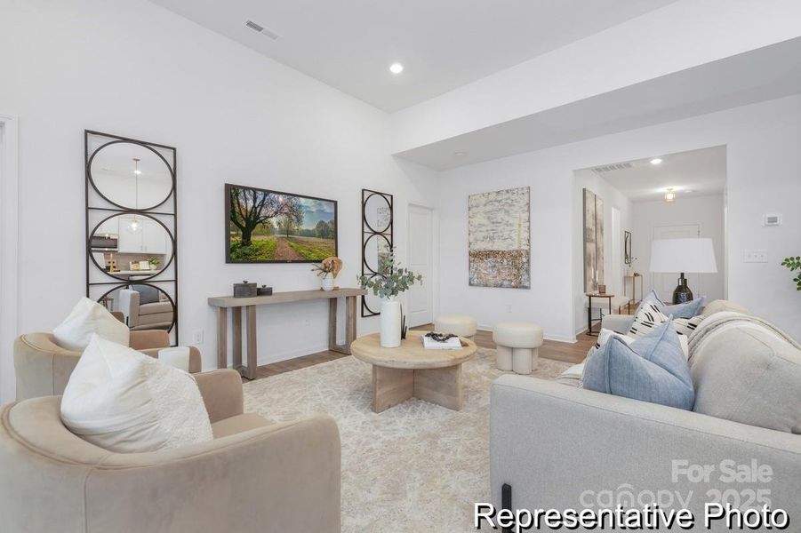 Furnished interior view inside a new home in Whispering Hills, Locust (Image 17).