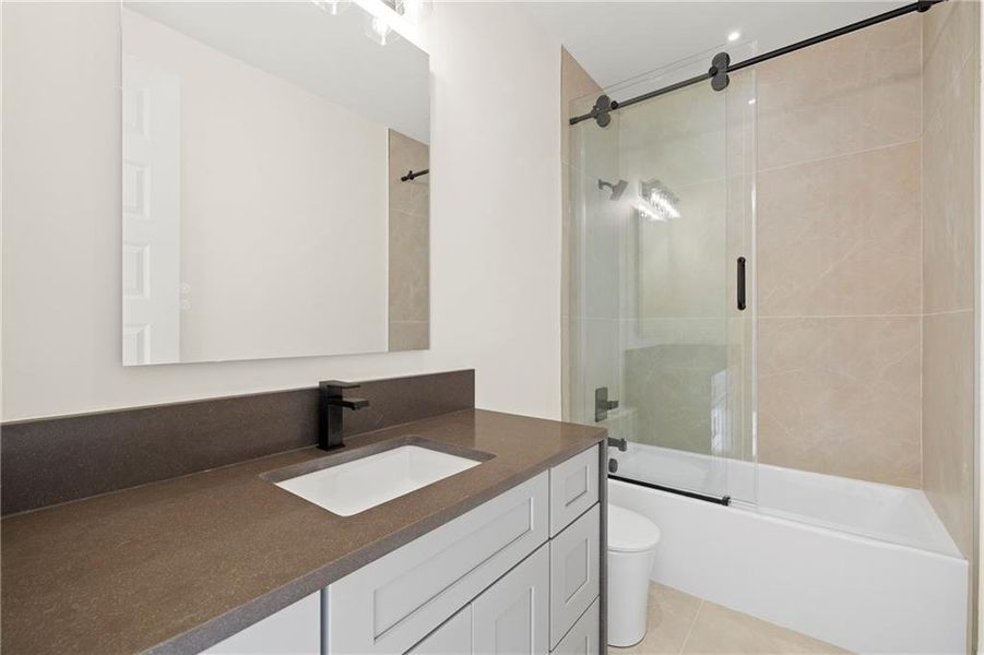 Furnished interior view inside a new home in , Milton (Image 11).