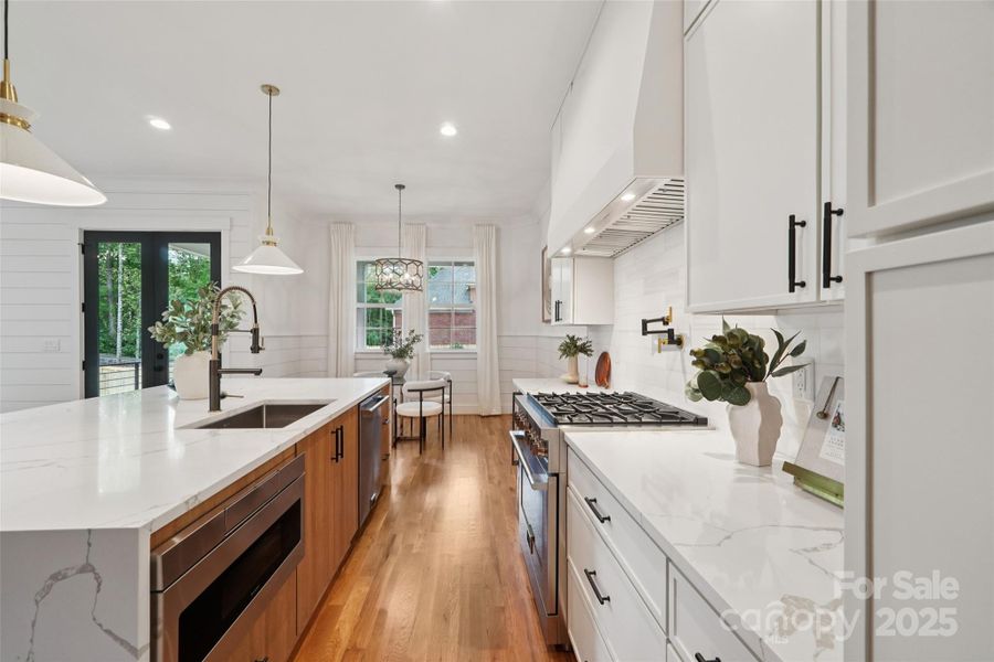 Furnished interior view inside a new home in , Charlotte (Image 6).