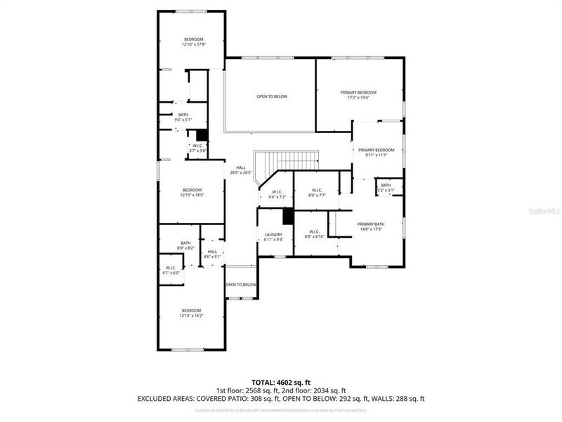 2D floor plan layout of this home in , Wesley Chapel, FL (Image 5).