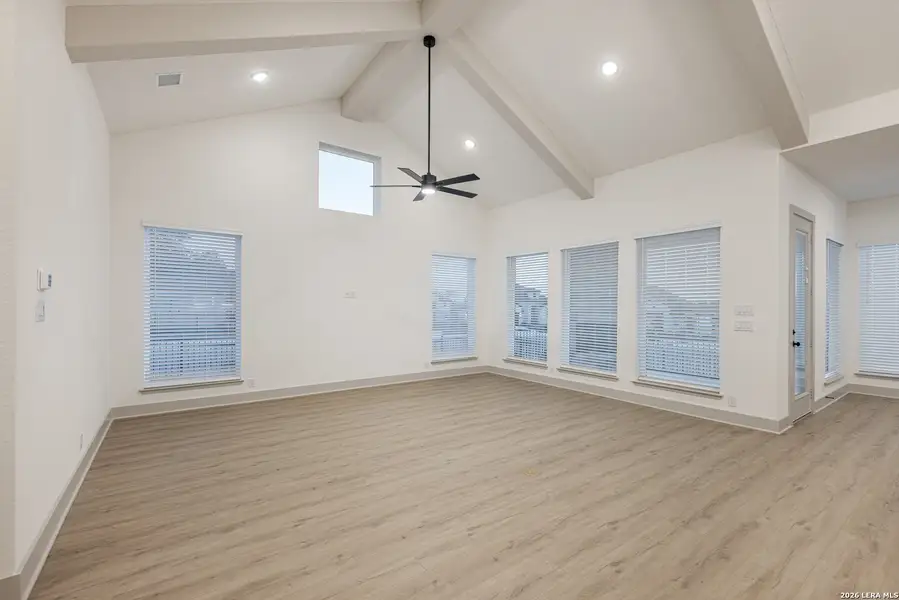 Spacious, unfurnished interior of a new home in Mesa Western, Cibolo (Image 12). Spacious, unfurnished interior of a new home in Mesa Western, Cibolo (Image 12).