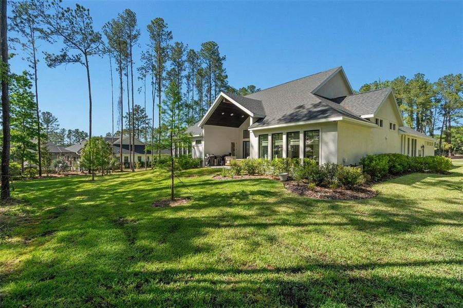 Exterior details and patio area of a home in , Brooksville (Image 31).
