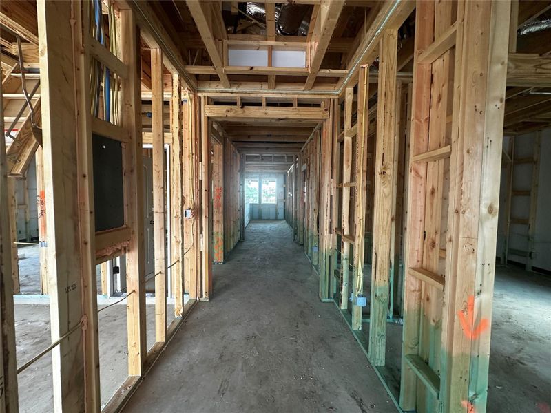 In-progress construction of a new home in Berry Creek Highlands, Georgetown, TX (Image 16).