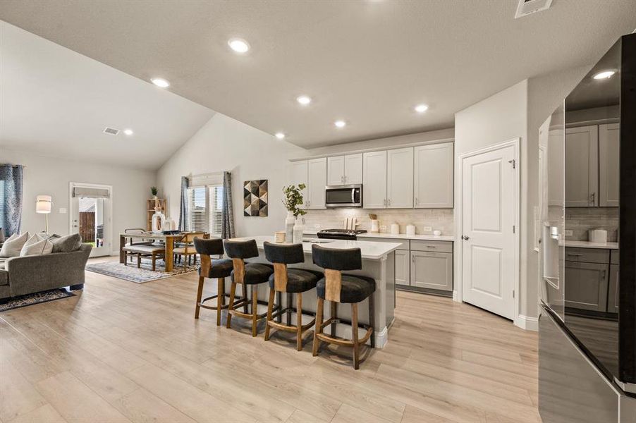 Furnished interior view inside a new home in , Fort Worth (Image 19).