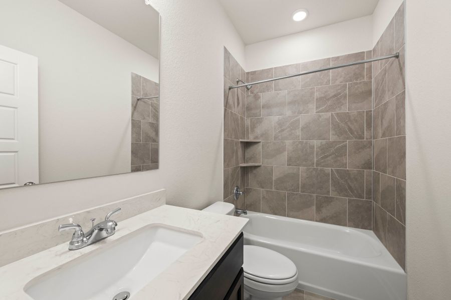 Furnished interior view inside a new home in South Pointe, Temple (Image 5).