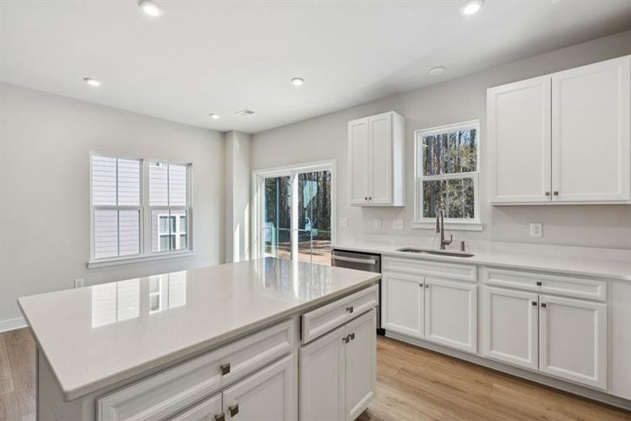 Furnished interior view inside a new home in Crescent Cove, Summerville (Image 4).