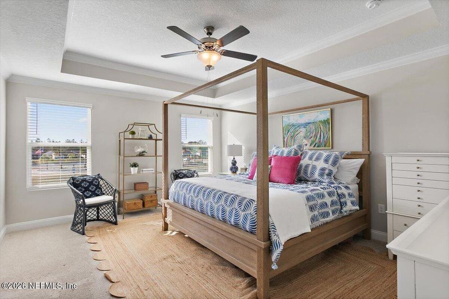 Furnished interior view inside a new home in Dorado at Entrada, St. Augustine (Image 15).