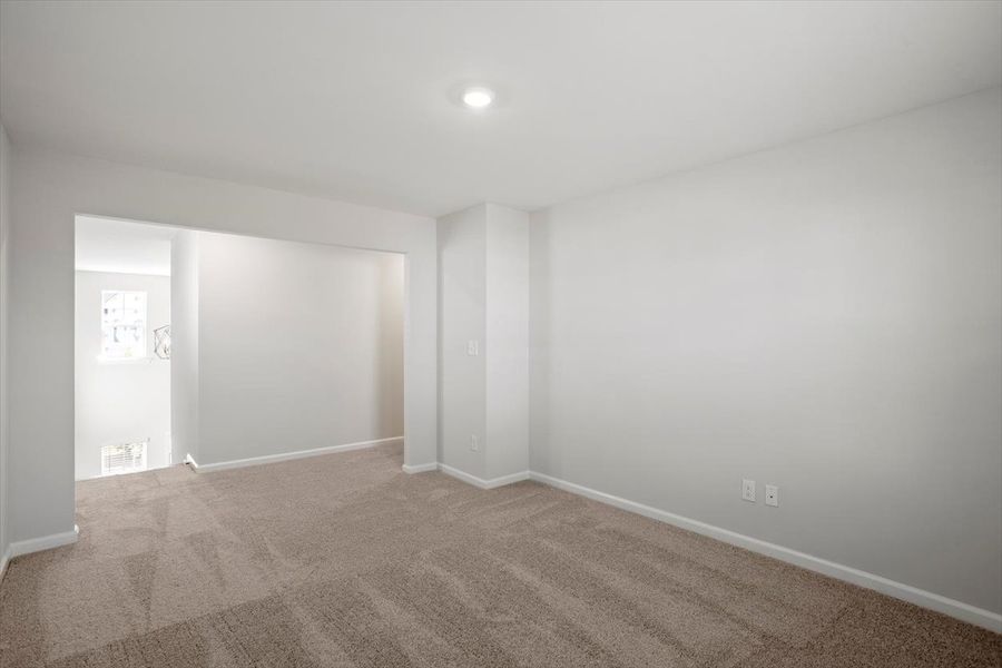 Spacious, unfurnished interior of a new home in Sweetbrier, Durham (Image 31).