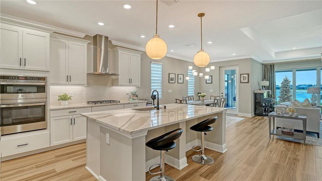 Furnished interior view inside a new home in , Bradenton (Image 8).
